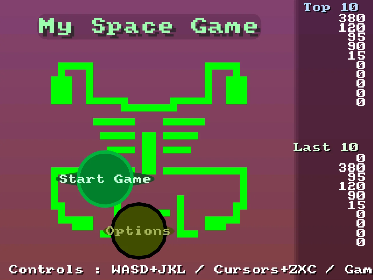 We're going to need a better titlescreen to show all the highscores.