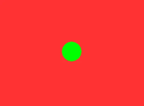 It's Green!
