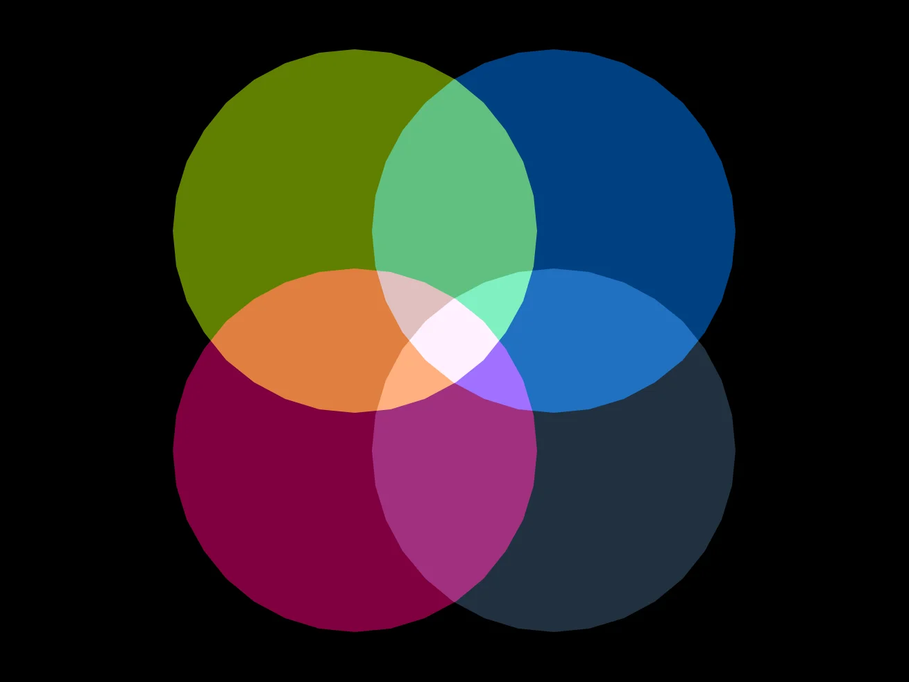 Different colours